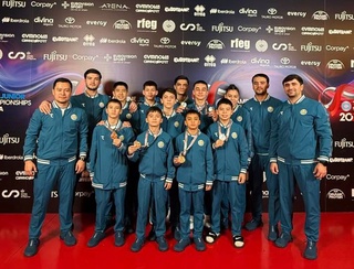 Uzbekistan's trampoline team won 4 medals at the World Championships