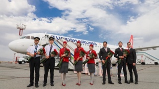 Турецкая авиакомпания Turkish Airlines совершила своей первый рейс из Стамбула в Фергану