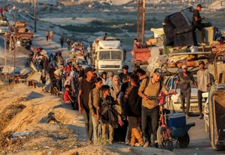 More than 300,000 Palestinians have fled Gaza City