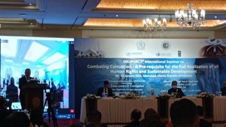 Milliy markaz vakili Islom hamkorlik tashkiloti xalqaro anjumanida qatnashmoqda