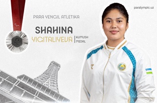 Париж-2024: Шахина Йигиталиева завоевала серебряную медаль Паралимпийских игр