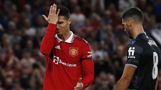 Выход Криштиану в основе прервал победную серию МЮ