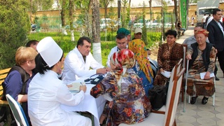 В Навои прошла акция здоровья