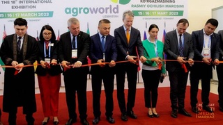 В Ташкенте открылась 18-ая международная выставка «AgroWolrd Uzbekistan - 2023»