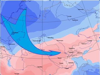 Ўзбекистон ҳудудига совуқ ва нам ҳаво массалари кириб келмоқда