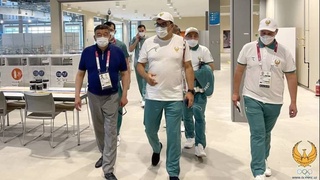 Азиз Абдухакимов ознакомился с созданными условиями для делегации Узбекистана в Олимпийской деревне