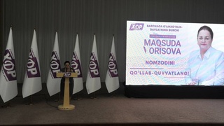 Президентликка номзод Мақсуда Ворисова: “Ташқи сиёсатда ўзаро манфаатли алоқаларни кучайтириш зарур”