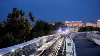 Today, one-way train traffic will be temporarily organized between Almazar and Yangihayet stations