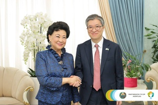 Агриппина Шин провела встречу с Чрезвычайным и Полномочным Послом Республики Корея