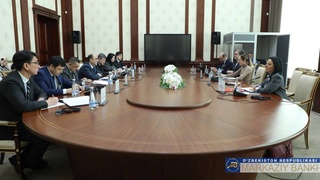 The Central Bank of Uzbekistan held a meeting with experts from the World Bank