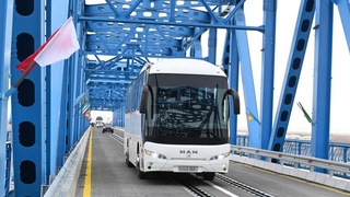 Мост, соединяющий берега Амударьи, стал символом единства и созидания