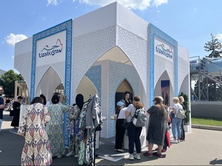 Национальный стенд Узбекистана представлен на туристическом форуме «Путешествуй!» в Москве