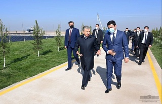 President visits Chinaz district