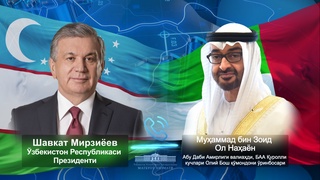 Ўзбекистон Президенти Абу-Даби валиаҳди билан телефон орқали мулоқот қилди