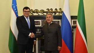 Татаристон Президенти Ўзбекистон делегациясини қабул қилди