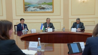 БМТ Бош котибининг ёрдамчиси, Европа ва МДҲ бўйича БМТТД минтақавий бюроси директори билан учрашув бўлиб ўтди