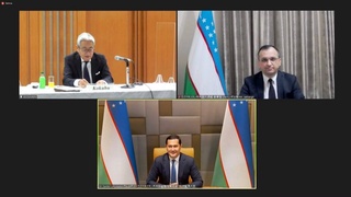 Япония бизнес федерацияси билан онлайн-конференция ўтказилди