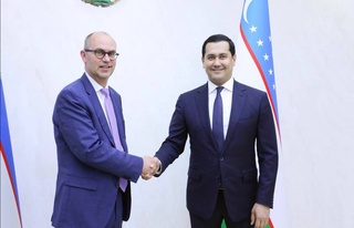 ИТСВда Халқаро валюта жамғармаси делегацияси билан учрашув бўлиб ўтди