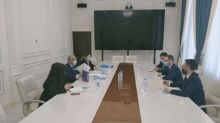 Акмаль Саидов встретился с Региональным директором Фонда им. Ф. Эберта в Казахстане и Узбекистане