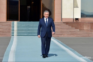 The President of Uzbekistan departs for Dushanbe