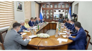 Министр здравоохранения Узбекистана принял делегацию России