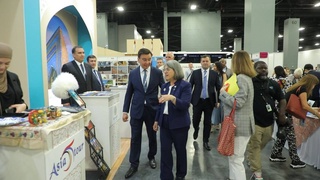 Делегация Узбекистана принимает участие в выставке «WTE Miami» в Майами