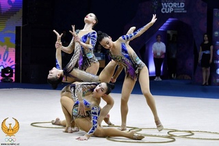 В Ташкенте стартовал этап Кубка мира по художественной гимнастике