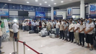 141 граждан Намангана отправились осуществлять трудовую деятельность на строительных площадках вокруг космодрома