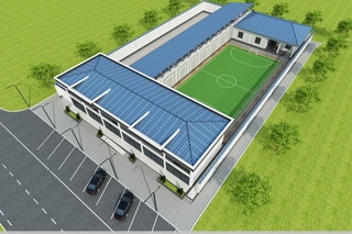 Чимбойда 4,5 миллиард сўмлик спорт мажмуаси барпо қилинмоқда