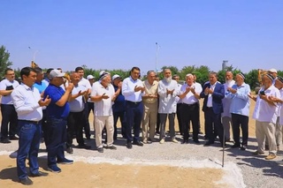 Марғұланда «Жаңа Өзбекстан» құрылысы басталды