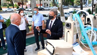 U.S. donates ventilators to Uzbekistan