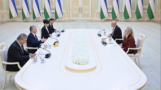 Президенти Ӯзбекистон ҳайати Конгресси ИМА-ро қабул кард