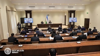 Ўзбекистон Республикаси Олий Мажлиси Сенатининг йигирма биринчи ялпи мажлиси ўз ишини бошлади