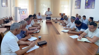 Правление Навоийского областного отделения  Благотворительного общественного фонда «Махалла» подвело итоги деятельности  в первом полугодии  2023 года