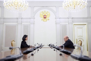 Saida Mirziyoyeva Rossiya Federatsiyasi hukumati raisi bilan uchrashdi