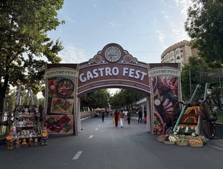 В Ташкенте на улице Бунёдкор стартовал фестиваль «Gastro Fest»