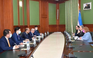 Абдулазиз Камилов принял Посла США и нового директора Миссии USAID в Узбекистане