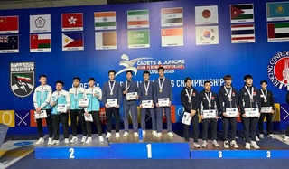 The sabre players of Uzbekistan are the champions of Asia!
