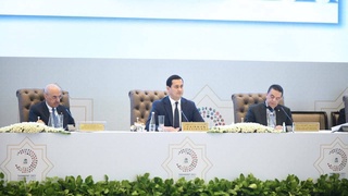 Ислом тараққиёт банки Бошқарувчилар Кенгашининг 46 йиллик анжуманининг ялпи мажлислари бўлиб ўтди