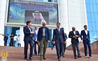 В Ташкент прибыл президент Азиатской футбольной конфедерации