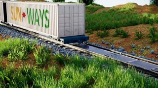 Швейцарияда темир йўллардаги рельслар оралиғига қуёш панеллари ўрнатилади