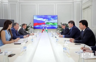Ташкент қаласының әкімі Ресей Федерациясының Екатеринбург қаласының басшылығындағы делегациямен кездесті