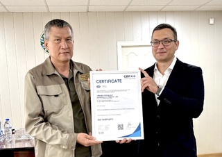 Олмалиқ комбинати иккита халқаро сертификатга эга бўлди