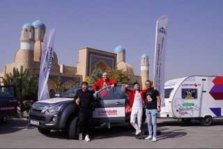 Знаменитые иллюзионисты братья Сафроновы в Намангане снимают реалити-шоу «Узбекистан - караван чудес»