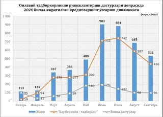 Oilaviy tadbirkorlikni rivojlantirishga qancha kredit ajratildi?