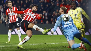 «Ювентус» проиграл в Эйндховене ПСВ и вылетел из Лиги чемпионов