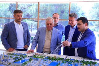 Представители крупной российской компании посетили АО «Навоийазот»