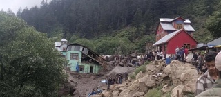 A sudden downpour in the Himalayas killed 46 people