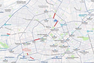 Тошкентда таровеҳ намози вақтида айрим кўчаларда ҳаракат чекланиши маълум қилинди