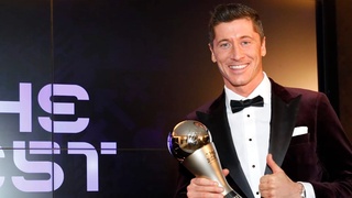 Роберт Левандовски признан FIFA лучшим футболистом 2020 года